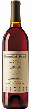 Clendenen Family Vineyards, Bricco Buon Natale Nebbiolo, Santa Maria Valley, California 2017